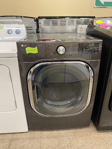 LG 7.4 cu ft Black Electric Dryer - 4455