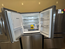 Load image into Gallery viewer, Whirlpool 19.2 cu ft 4 Door Stainless Steel French Door Refrigerator - 7646
