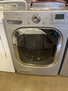 LG Gray Front Load Washer and Electric Dryer Set - 3944 - 3907