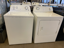 Load image into Gallery viewer, Amana Washer and Electric Dryer Set - 5375 - 5385
