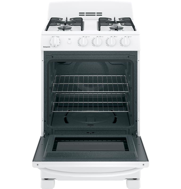 Brand New Hotpoint 24 in Gas Stove -RGAS300DMWW