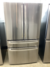 Load image into Gallery viewer, (T08974) GE 23.3 cu ft Counter Depth 4 Door Refrigerator  - 8974
