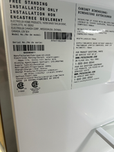 Load image into Gallery viewer, Frigidaire 17.6 Cu. Ft. White Top Freezer Refrigerator  - 7194
