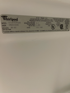 Whirlpool  Refrigerator - 6132