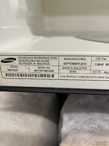 Samsung Stainless Microwave - 5602