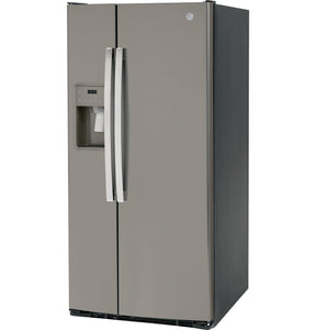 Brand New GE 23.0 Cu. Ft. Side-By-Side Refrigerator - GSS23GMPES