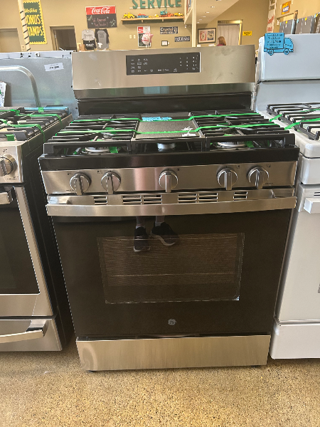 GE Stainless Steel Five Burner Gas Stove - 7317