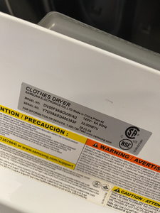 Samsung Washer and Gas Dryer Set - 4304 - 4378