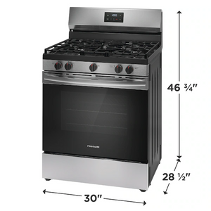 Brand New Frigidaire Stainless Gas Stove - FCRG3052BS