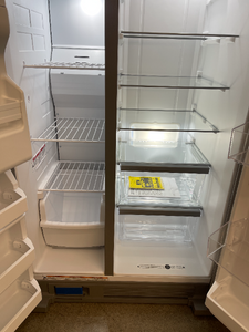 Whirlpool - 24.6 Cu. Ft. Stainless Side-by-Side Refrigerator - 6084