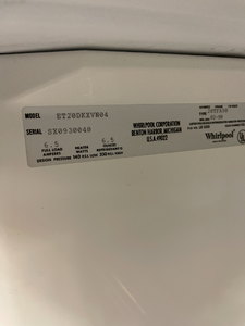 Whirlpool Refrigerator - 3905
