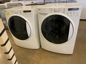 Kenmore Front Load Washer and Electric Dryer Set - 4125 - 4124