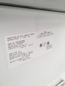 Kenmore Bisque Refrigerator - 0800