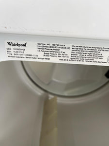 Whirlpool Gas Dryer - 0296
