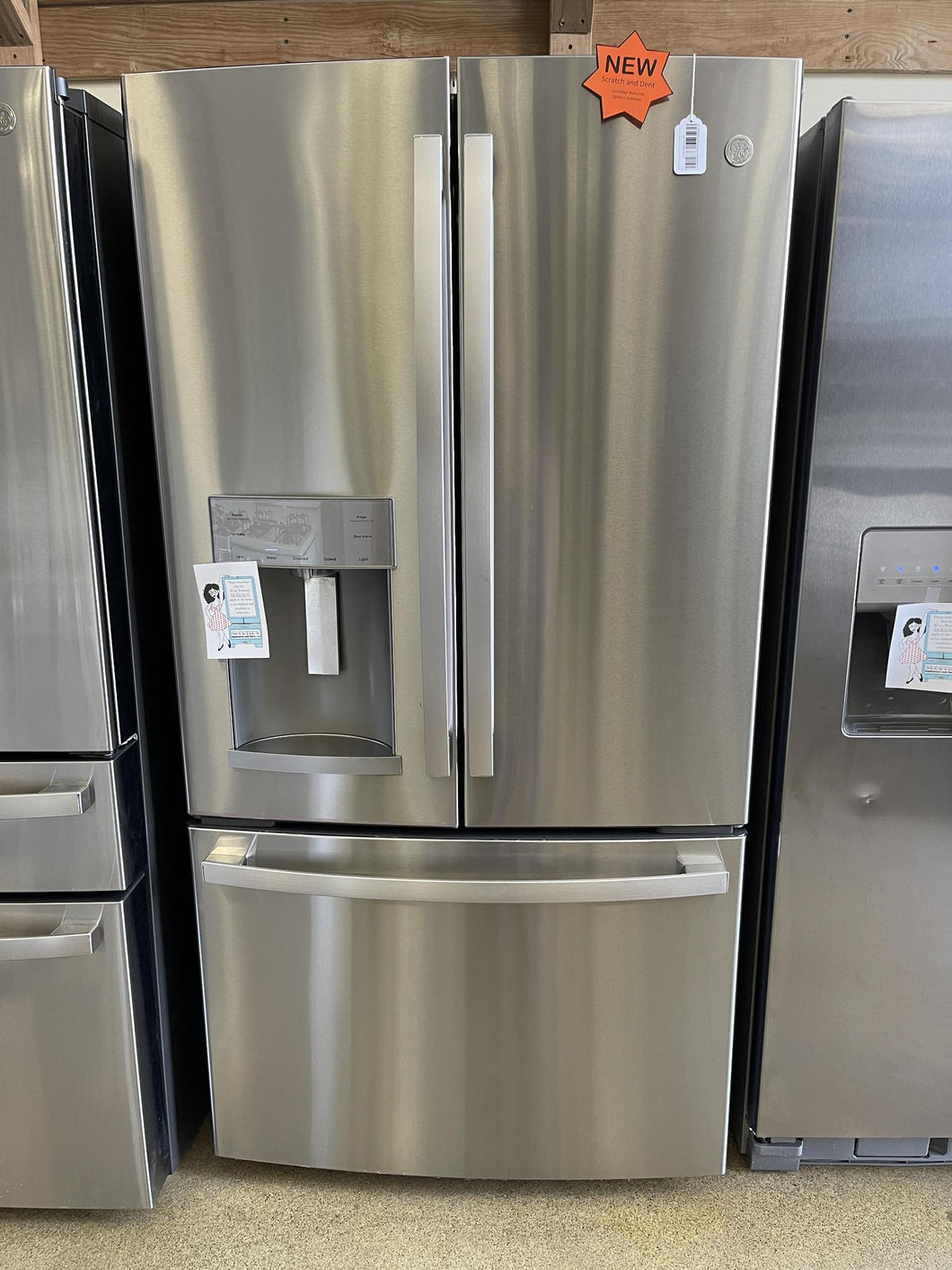 GE Stainless French Door Refrigerator - 7210