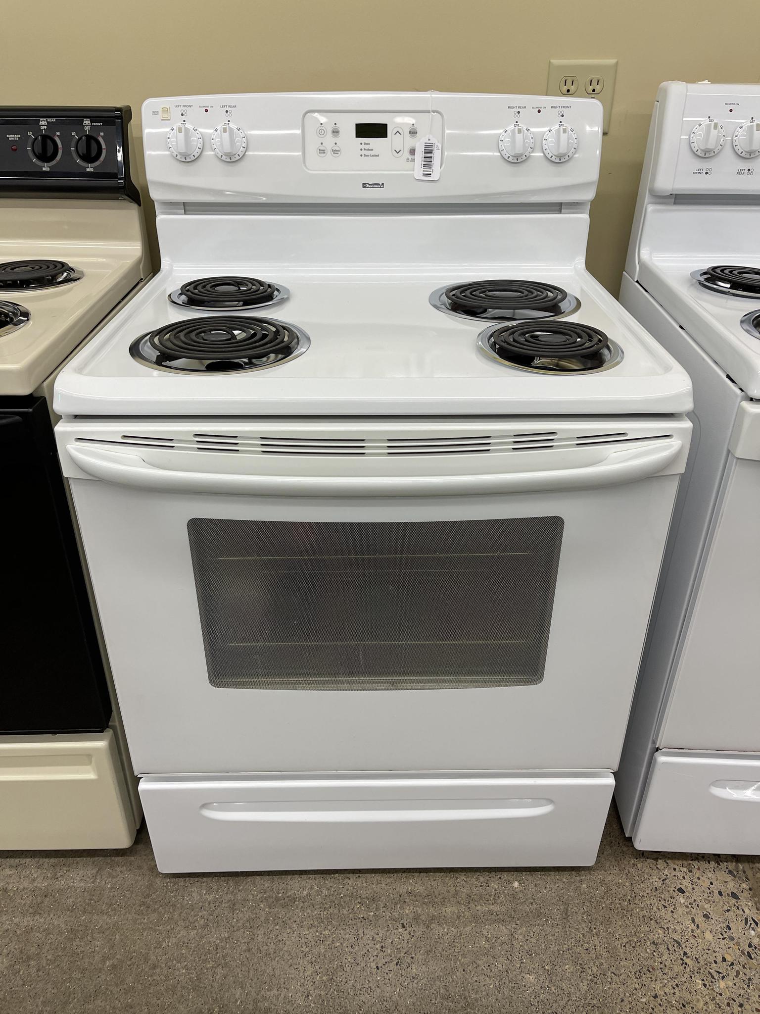 kenmore coil top stove