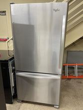 Load image into Gallery viewer, Whirlpool Stainless Bottom Freezer Refrigerator - 3082
