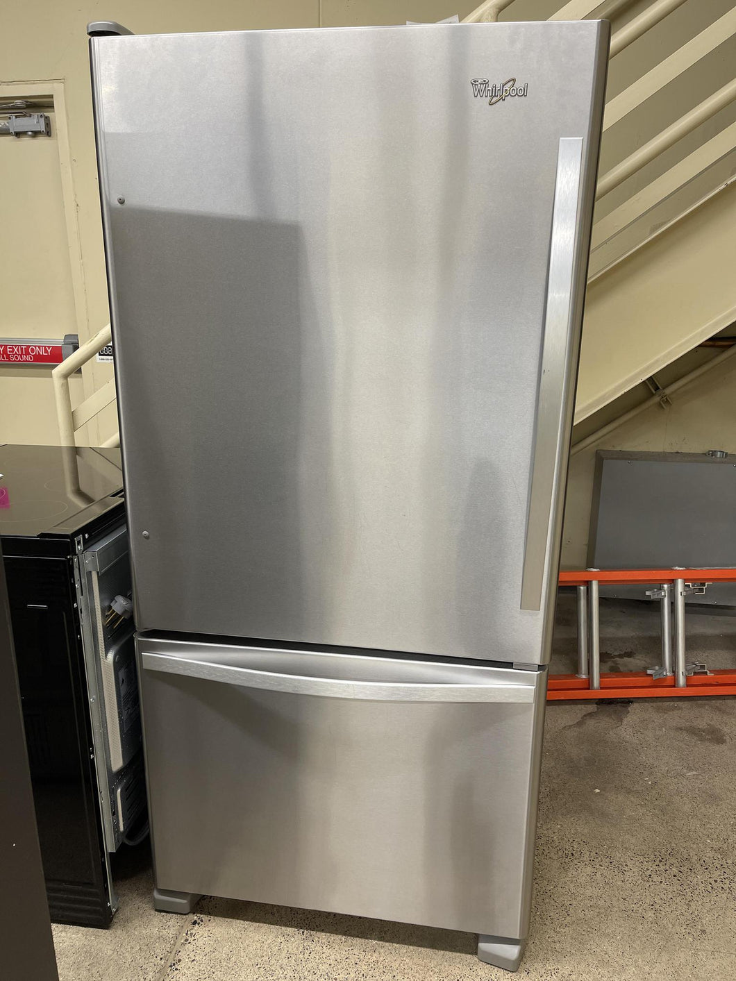 Whirlpool Stainless Bottom Freezer Refrigerator - 3082