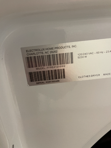 Frigidaire Washer and Electric Dryer Set - 2644 - 2694