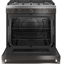 Load image into Gallery viewer, Brand New Haier Black Stainless Gas Stove - QGSS740BNTS
