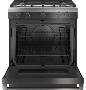 Brand New Haier Black Stainless Gas Stove - QGSS740BNTS