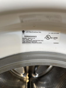 LG Front Load Washer and Electric Dryer Set - 9754 - 9716