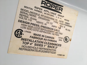 Roper Refrigerator - 6147