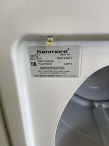 Kenmore Washer and Electric Dryer Set - 3303 - 6431 – Shorties Appliances  And More, LLC