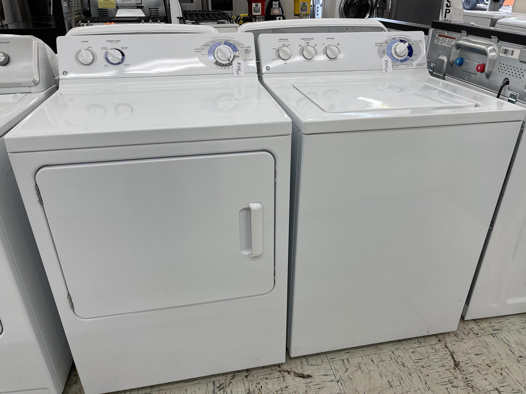 GE Washer and Electric Dryer Set - 9789-2858