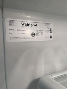 Whirlpool White Bottom Freezer Refrigerator - 5096