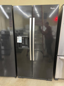 Whirlpool Black Side by Side Refrigerator - 4992