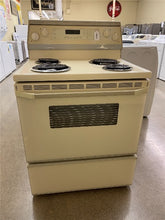 Load image into Gallery viewer, KitchenAid Bisque Electric Coil Stove - 1266
