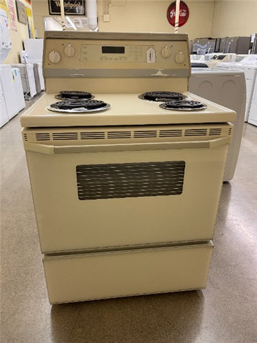 KitchenAid Bisque Electric Coil Stove - 1266