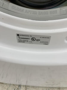 LG Front Load Washer and Electric Dryer Set - 0140-2328
