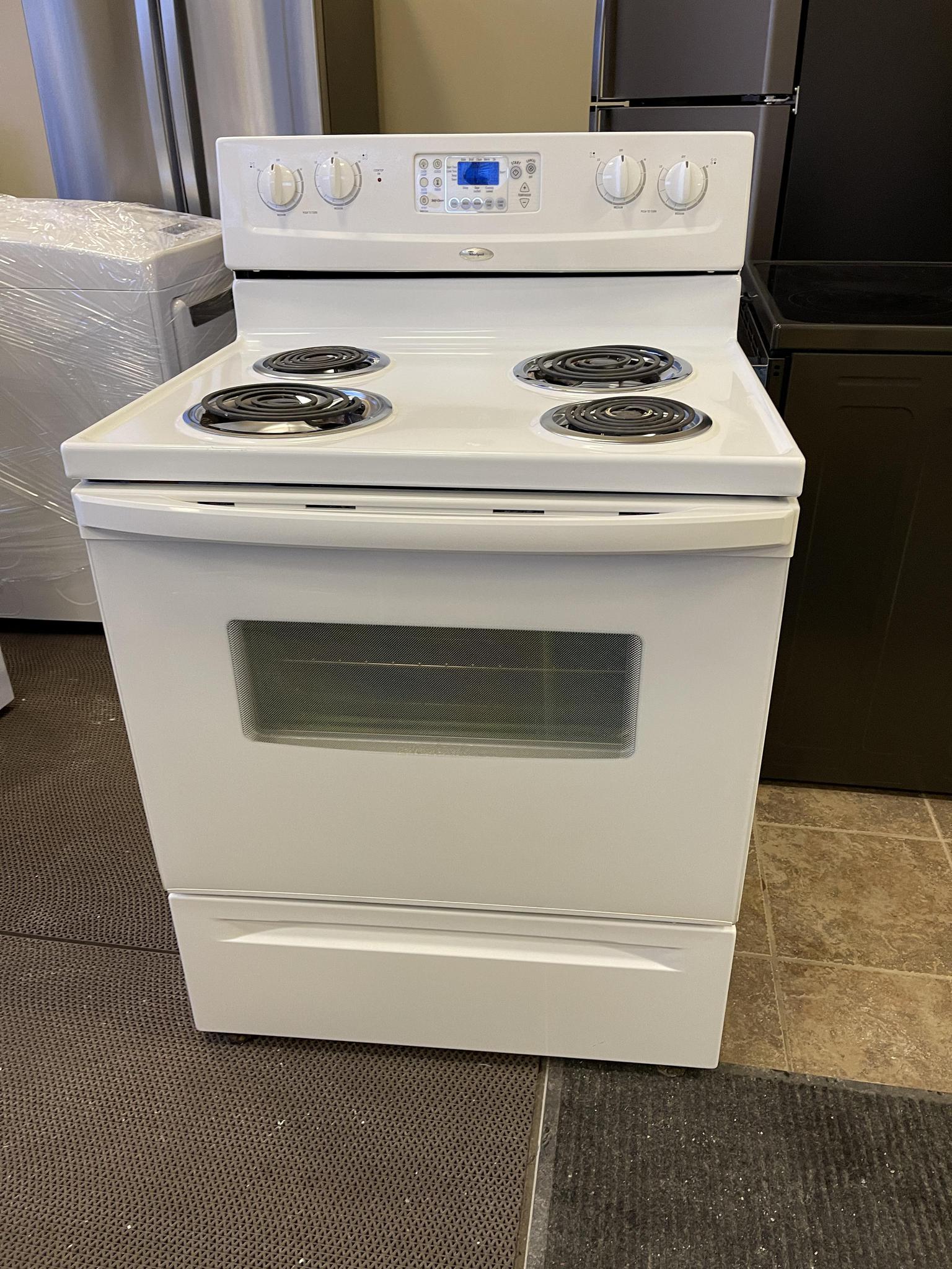 Whirlpool Coil Electric Stove - 0627 – Shorties Appliances And More, LLC