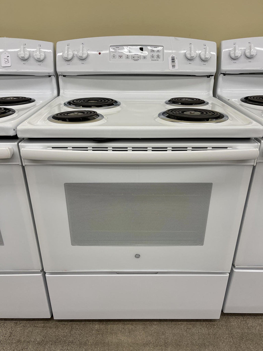 GE Electric White Coil Stove - 8097