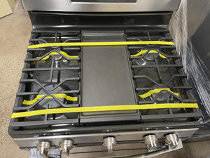 GE Stainless Double Gas Oven - 4201