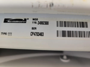Kenmore Washer - 0903