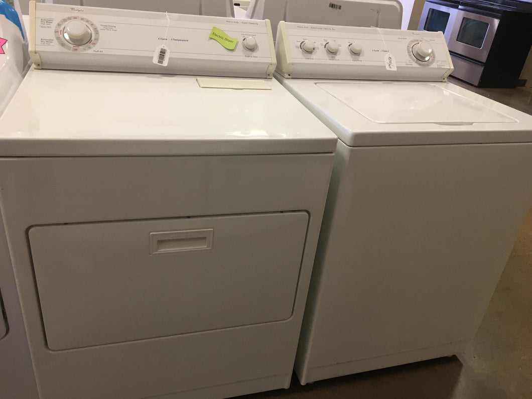 Whirlpool Washer and Electric Dryer - 5979/0690