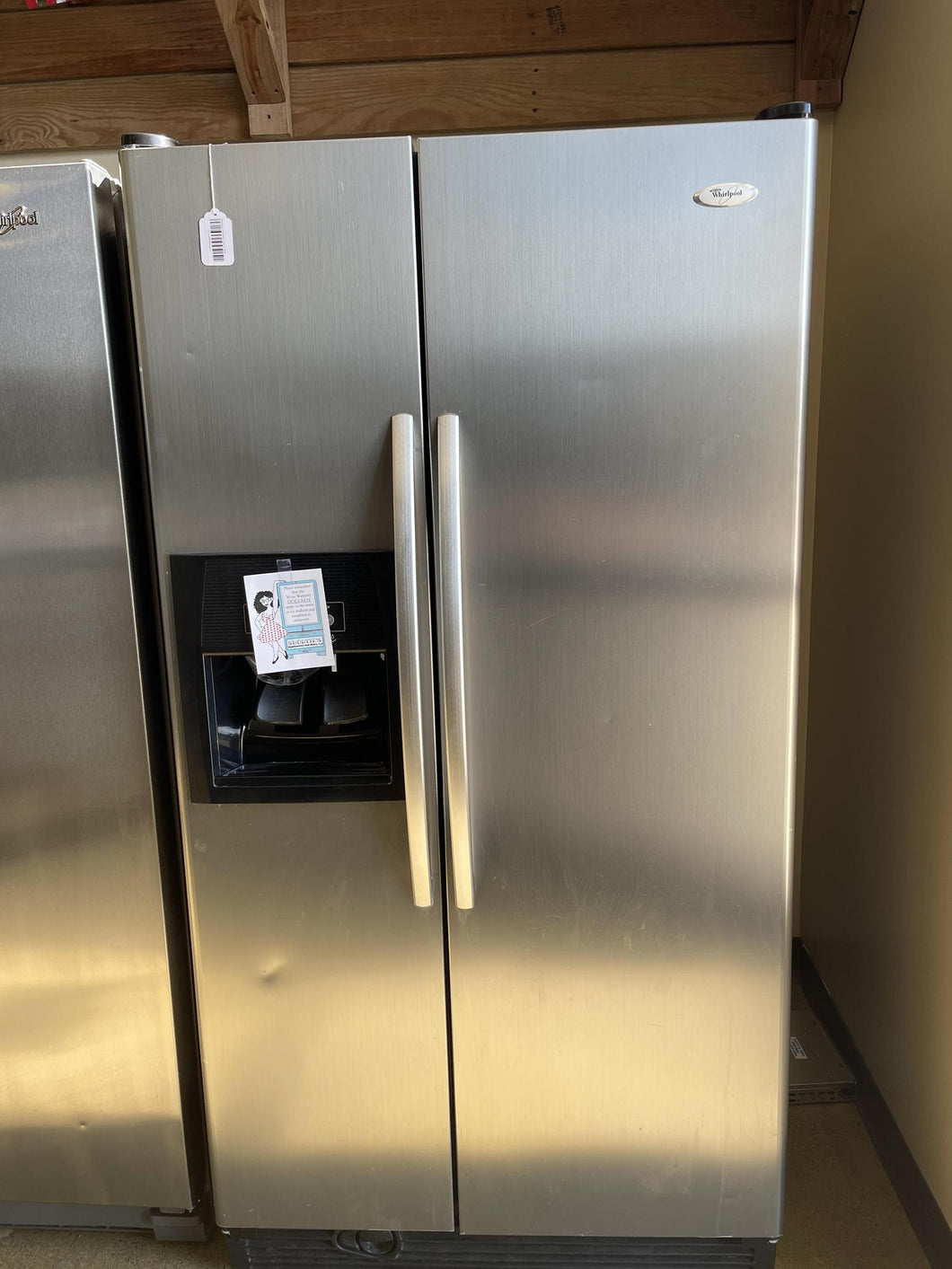 Whirlpool Stainless Side by Side Refrigerator - 5151