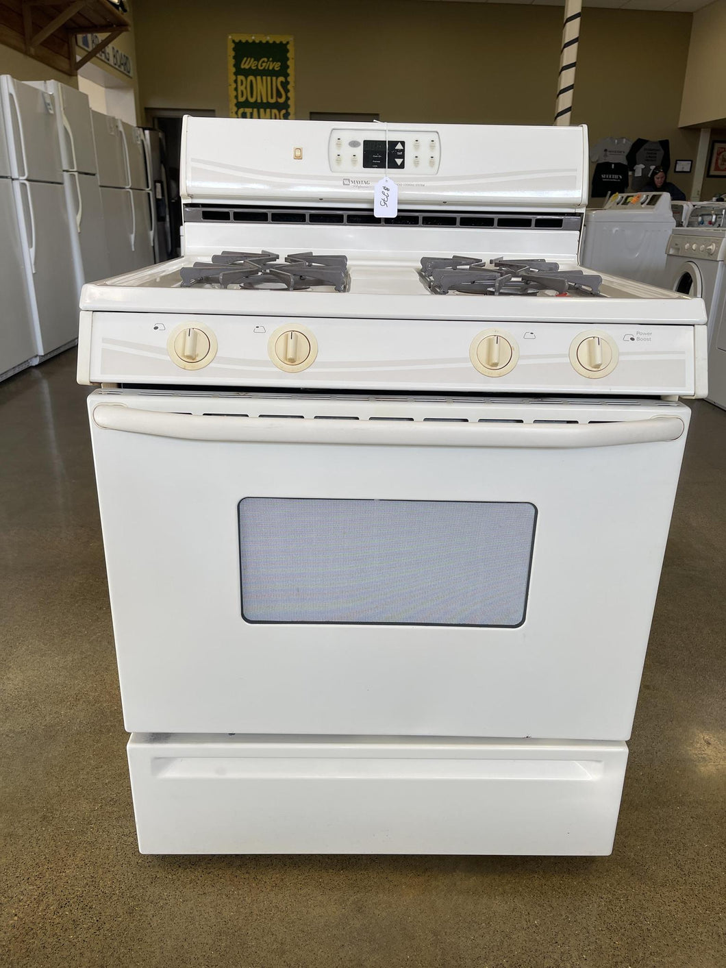 maytag fridge and stove