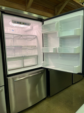 Load image into Gallery viewer, GE Stainless Bottom Refrigerator - 2547

