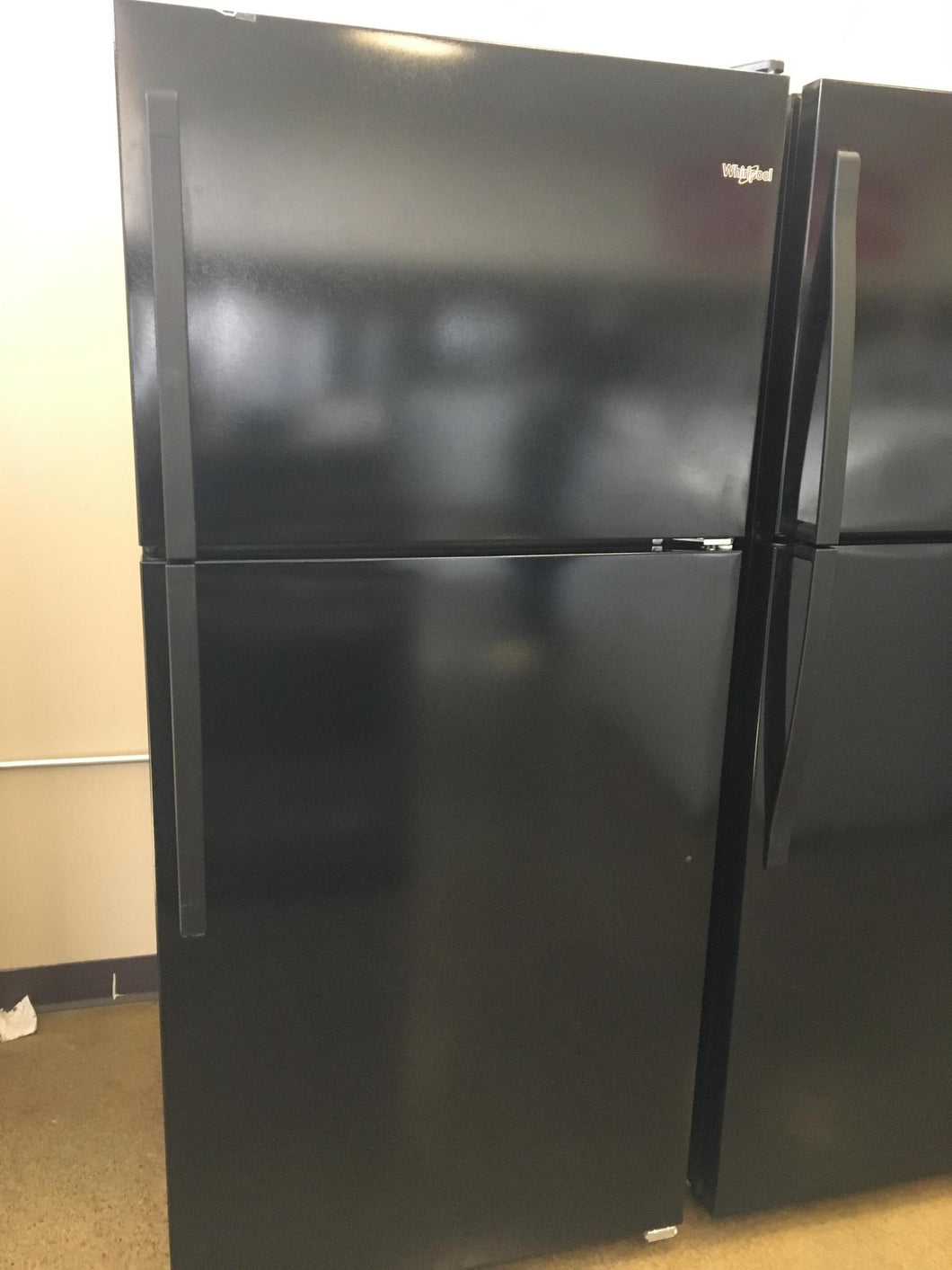 Whirlpool Black Refrigerator - 3942