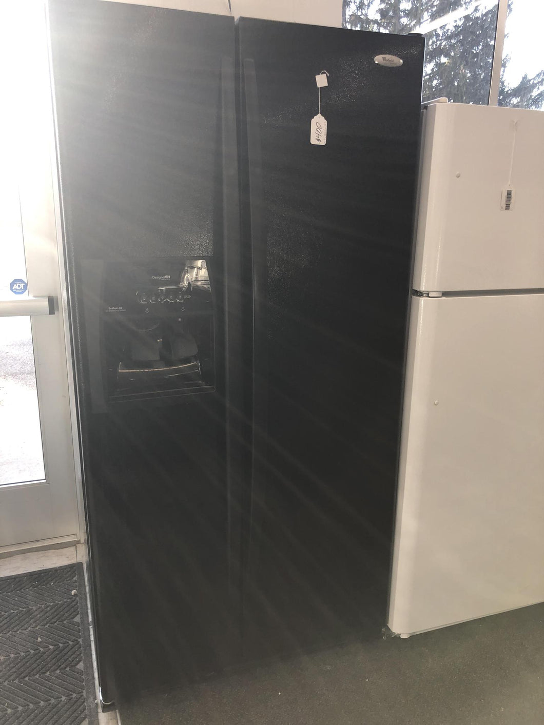 Whirlpool Black Side by Side Refrigerator - 5102