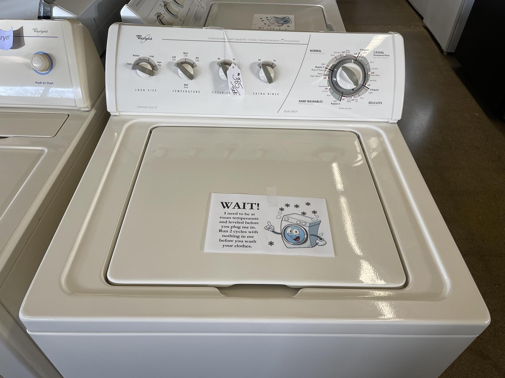 Whirlpool Washer and Gas Dryer Set - 3193 - 7197 – Shorties
