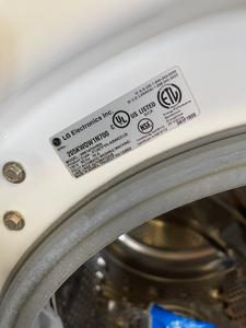 LG Front Load Washer w/Pedestal - 1853