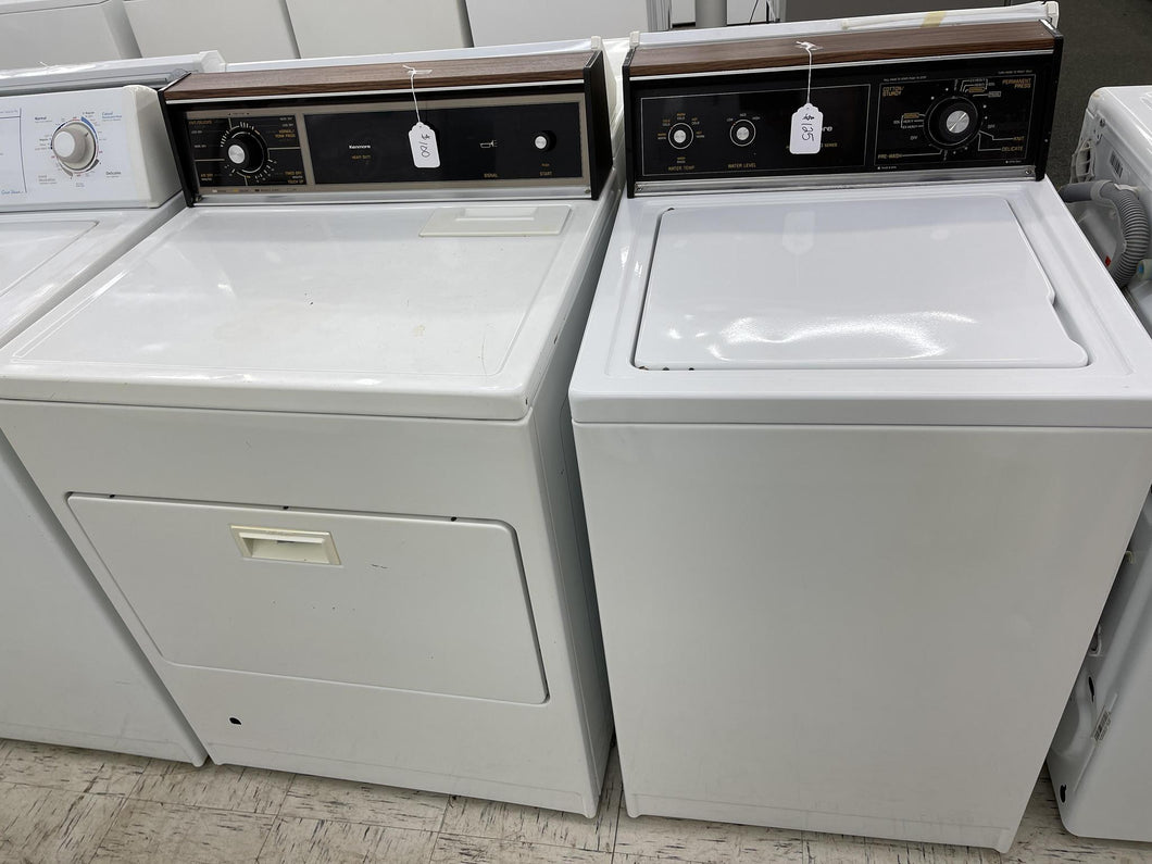 Kenmore Washer & Natural Gas Dryer set $379 #48257 - Appliances