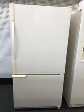 Load image into Gallery viewer, Amana Bisque Freezer on the Bottom Refrigerator - 1203
