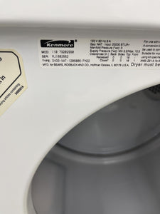 Kenmore Gas Dryer - 9657