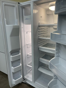 GE White Side by Side Refrigerator - 5873